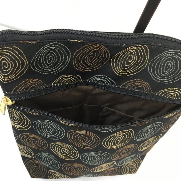 Danny K Beverly Hills,CA Tapestry Adjustable Crossbody Purse EXCELLENT Condition - Picture 12 of 15